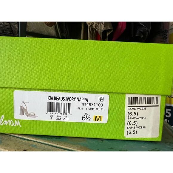 Sam Edelman Sandal in Ivory Size 6.5 Brand New in Box MSRP:$ 180 - Picture 8 of 8